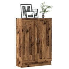 Petromila Knihovna old wood 82,5 x 30,5 x 115 cm kompozitní dřevo