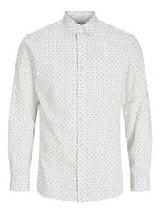 Pánská košile JJJOE Slim Fit 12264373 White (Velikost 6XL)