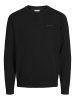 Jack&Jones Plus Pánský svetr JJBRAD Standard Fit 12265721 Black (Velikost 6XL)