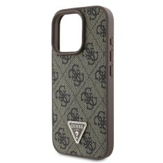 Guess Originální kryt GUESS Leather Metal Logo Strass Crossbody GUHCP16XP4TDSCPW for Apple iPhone 16 Pro Max , barva hnědá