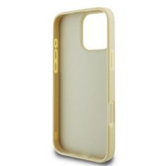 Karl Lagerfeld Originální kryt KARL LAGERFELD hardcase Metal Signature KLHCP16LPFMFBKMD for Apple iPhone 16 Pro , barva zlatá