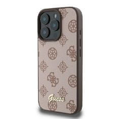 Guess Originální kryt GUESS hardcase Peony Script MagSafe GUHMP16XPGPYSW for Apple iPhone 16 Pro Max , barva hnědá