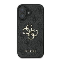 Guess Originální kryt GUESS 4G Big Logo GUHCP16S4GMGGR for Apple iPhone 16 , barva černá