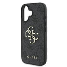 Guess Originální kryt GUESS 4G Big Logo GUHCP16S4GMGGR for Apple iPhone 16 , barva černá