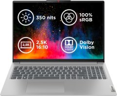 Lenovo IdeaPad Slim 5 16ABR8, šedá (82XG008TCK)