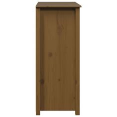 Vidaxl Skříň highboard medově hnědá 83x41,5x100 cm masivní borovice