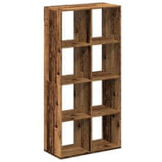 Vidaxl Knihovna/dělící stěna old wood 69,5x29x137,5 cm kompozit