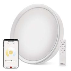 Emos Chytré LED svítidlo GoSmart, přisazené, kruhové, 30W, CCT, stmívatelné, Wi-Fi