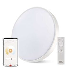 Emos Chytré LED svítidlo GoSmart, přisazené, kruhové, 45W, CCT, stmívatelné, WiFi