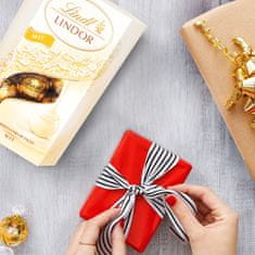 LINDT LINDOR pralinky Bílá čokoláda 200g