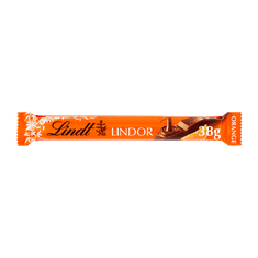 LINDT LINDOR tyčinka Mléčná čokoláda s příchutí pomeranče 38g