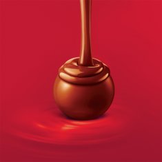 LINDT LINDOR pralinky Mléčná čokoláda 1000g