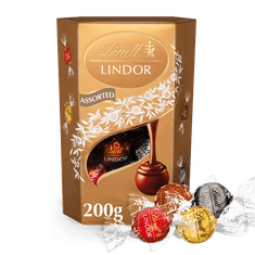 LINDT LINDOR směs pralinek, 200g