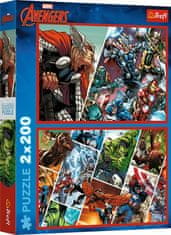 Trefl Puzzle Avengers: Obránci světa 2x200 dílků