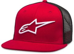 Alpinestars kšiltovka CORP TRUCKER, (červeno/bílá)