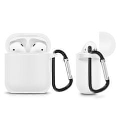 Universal Silikonové pouzdro pro AIRPODS Bílé