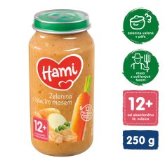 Hami Roláda - zelenina a telecí maso (250 g) - maso-zeleninový příkrm