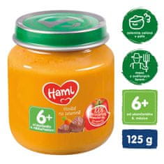 Hami Mrkev, brambor a hovězí (125 g) - maso-zeleninový příkrm