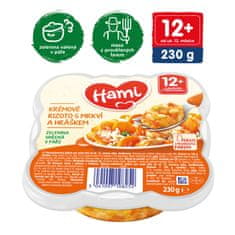 Hami Malý Gurmán: Krémové rizoto s mrkví a hráškem (230 g)