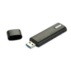 SAFETRONIK Diktafon v USB klíči s magnetem 16GB