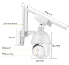 Innotronik Solární PTZ otočná 4G IP bezpečnostní kamera Innotronik IUB-BC20-4G(4MP)