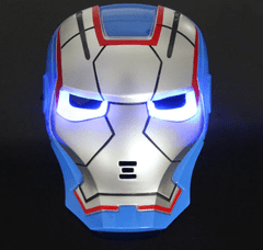 INTEREST Marvel Avengers - Svítící maska IRON MAN PATRIOT.