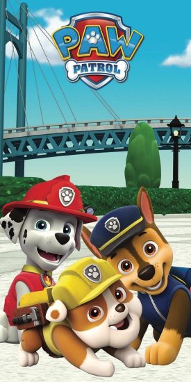 Jerry Fabrics  Osuška Paw Patrol 060 70x140 cm