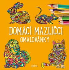 Julie Bezděková: Domácí mazlíčci - omalovánky