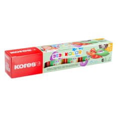 Kores Barvy prstové Dedi Kolor 30 ml, 6 barev