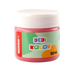 Kores Barvy prstové Dedi Kolor 30 ml, 6 barev