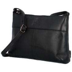 Bellugio Stylová dámská malá crossbody kabelka Lamiss, černá