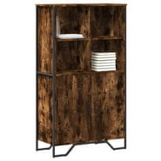 Vidaxl Highboard kouřový dub 79,5 x 35,5 x 137,5 cm kompozitní dřevo