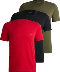 Hugo Boss 3 PACK - pánské triko HUGO Regular Fit 50480088-985 (Velikost M)