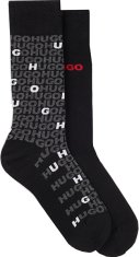 Hugo Boss 2 PACK - pánské ponožky HUGO 50524718-001 (Velikost 43-46)