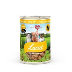 COBBYS PET LUCAT Adult 415g drůbeží konzerva pro dospělé kočky