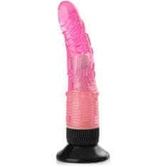 XSARA Vibrátor g-spot na přísavce gelový penis - 79373133