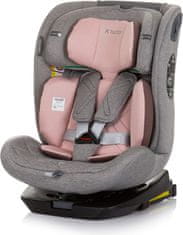 Chipolino Autosedačka X Factor i-Size 40-150cm Isofix 360 Flamingo