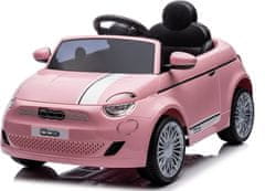 Chipolino Elektrické auto FIAT 500 Pink