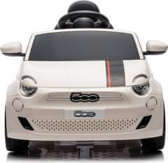 Chipolino Elektrické auto FIAT 500 White