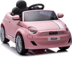 Chipolino Elektrické auto FIAT 500 Pink