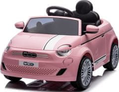 Chipolino Elektrické auto FIAT 500 Pink