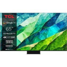 TCL UHD QLED televize 65C855 QLED TV Mini LED 144Hz