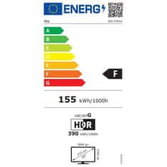 TCL UHD QLED televize 85C745