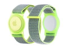 Mobile-origin AirTag Strap, green vibe