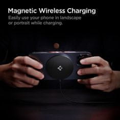 Spigen Power Arc ArcField Magnetic Wireless Charger, black - Fast Charging/7.5W