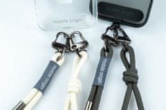 Mobile-origin Lanyard rope 6 mm, White, 82 - 163cm