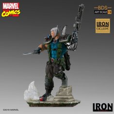 Iron Studios IRON STUDIOS socha Marvel - Cable, měřítko 1:10 - 29 cm