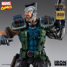 Iron Studios IRON STUDIOS socha Marvel - Cable, měřítko 1:10 - 29 cm