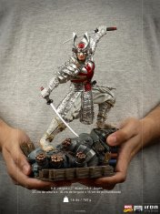 Iron Studios IRON STUDIOS socha Marvel - Silver Samurai, měřítko 1:10 - 25 cm