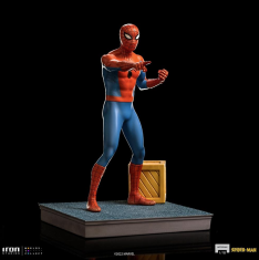 Iron Studios Iron Studios socha Marvel Comics - Spider-Man‘60s, měřítko 1:10 - 21 cm